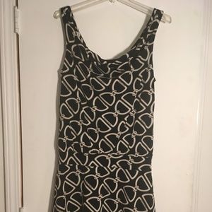 White House Black Market Sleeveless Dress Sz 10